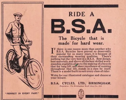 Ride a B.S.A.