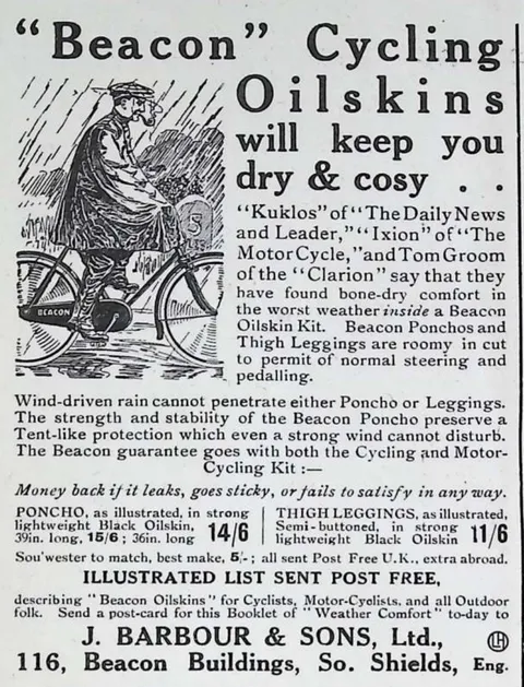 Beacon Cycling Oilskins