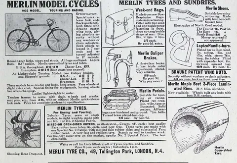 Merlin Model Cycles and Merlin Tyres and Sundries