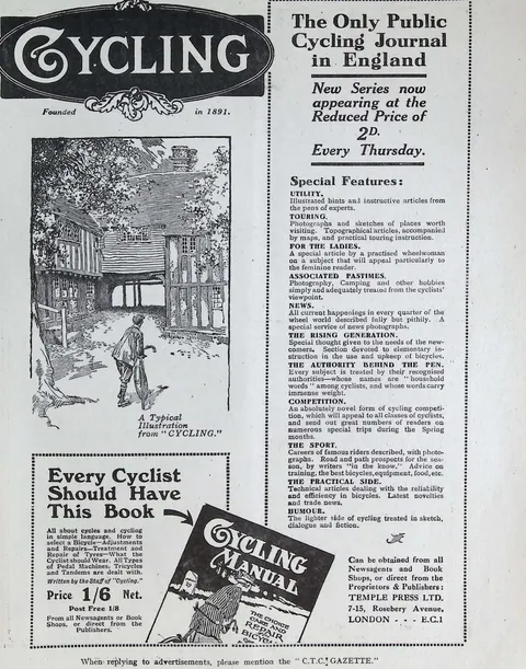 Cycling - The Only Public Cycling Journal in England