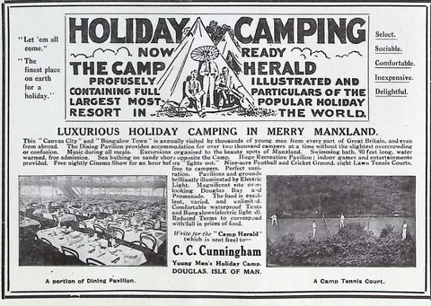Holiday Camping in Merry Manxland