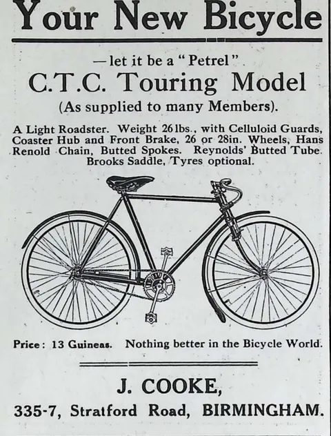 Your New Bicycle - the Petrel