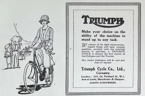 Triumph Cycle Co. - Make your choice on the ability of the machine