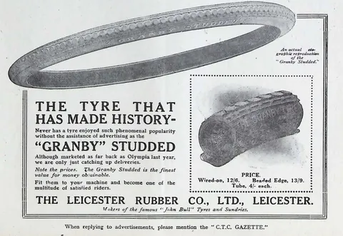 Granby Studded - The Leicester Rubber Co.