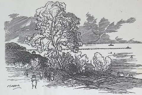 Southend from Westcliff: an unorthodox holiday sketch