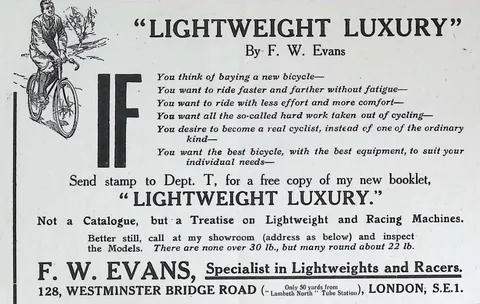 Lightweight Luxury, by F. W. Evans