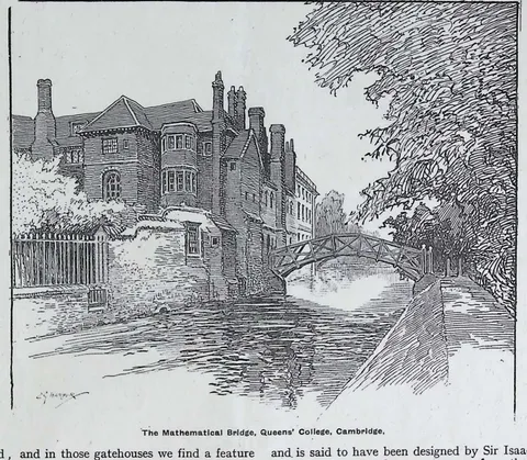 The Mathematical Bridge, Queens' College, Cambridge