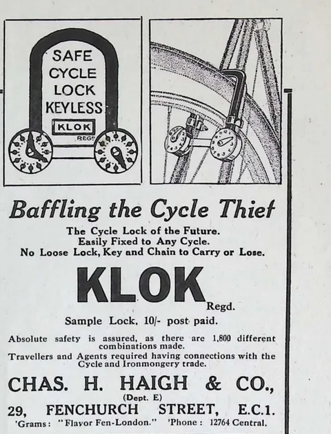 Baffling the Cycle Thief - KLOK