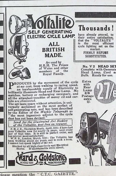 Voltalite Cycle Lamp