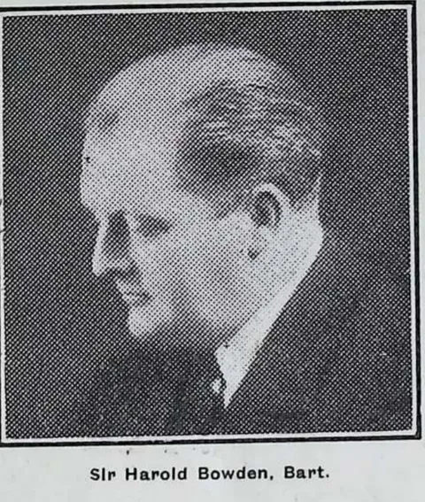 Sir Harold Bowden, Bart.