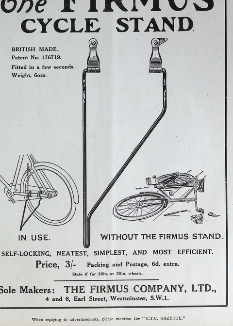 The Firmus Cycle Stand