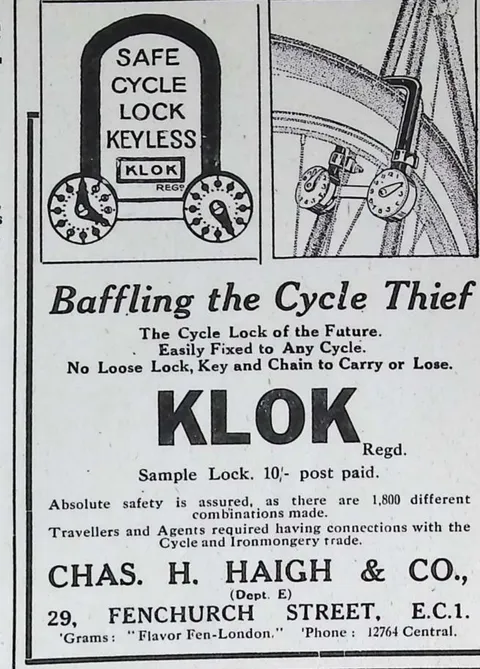 KLOK Cycle Lock - Baffling the Cycle Thief