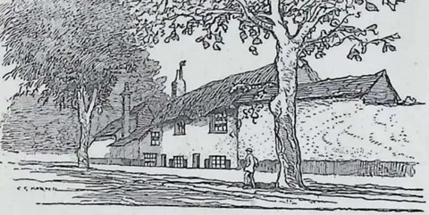 Early home of Lord Exmouth, at Alverton, Penzance