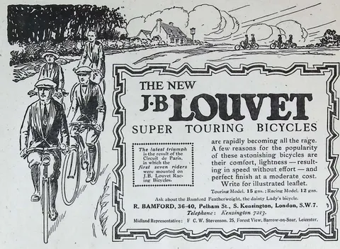 The New J. B. Louvet Super Touring Bicycles