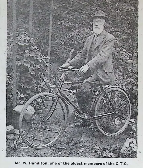 Mr. W. Hamilton, one of the oldest members of the C.T.C.