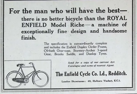 Royal Enfield Model Riche