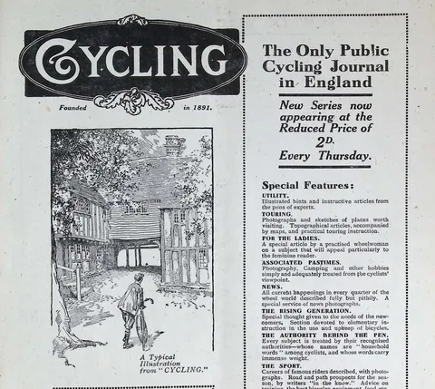 Cycling, The Only Public Cycling Journal in England