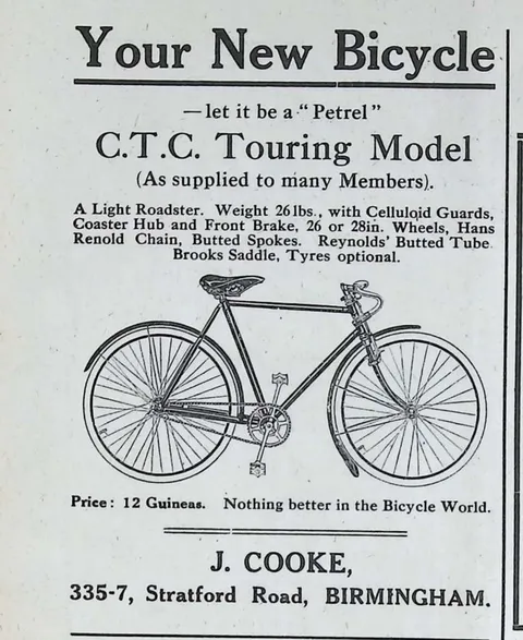 Your New Bicycle, let it be a Petrel