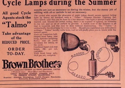 Cycle Lamps during the Summer - Talmo