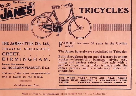 The Famous James Tricycles