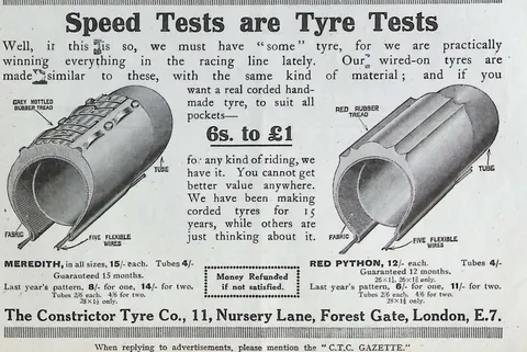 Speed Tests are Tyre Tests - Constrictor tyres