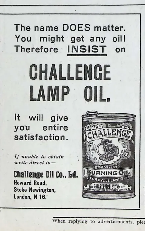 Challenge Lamp Oil