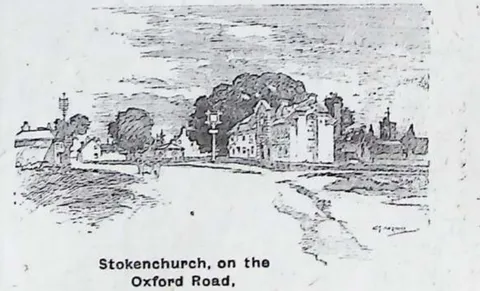 Stokenchurch, on the Oxford Road