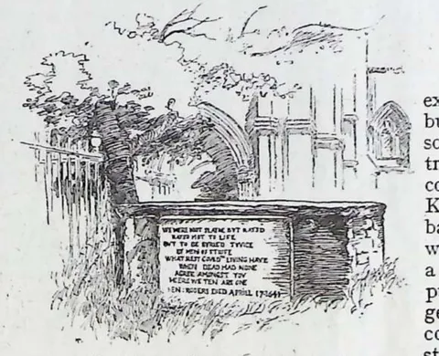 Mysterious epitaph at Christchurch