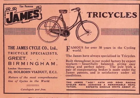 The Famous James Tricycles