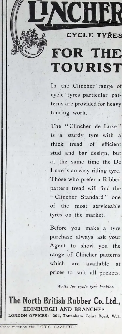 Clincher Cycle Tyres for the Tourist