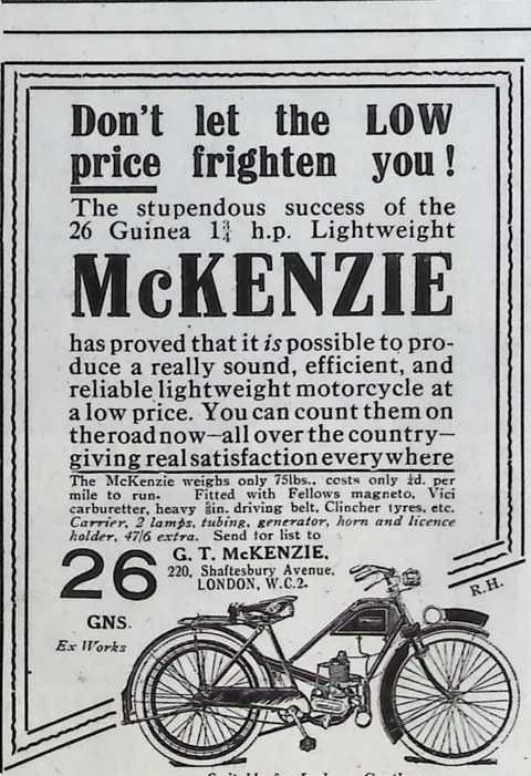 The McKenzie Lightweight Motorcycle
