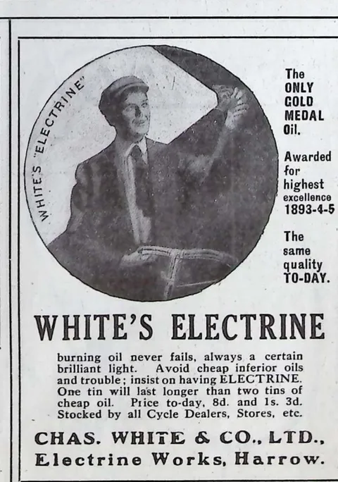 White's Electrine Cycle Oil