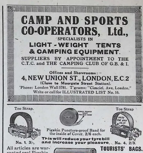 Camp and Sports Co-operators Ltd, Lightweight Tents