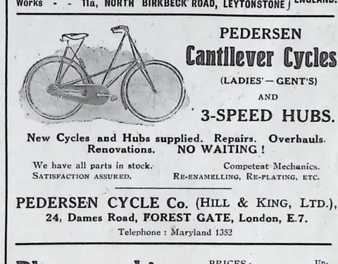 Pedersen Cantilever Cycles and 3-Speed Hubs