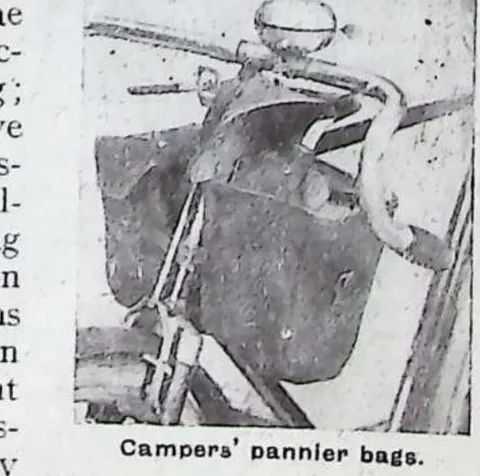 Campers' pannier bags