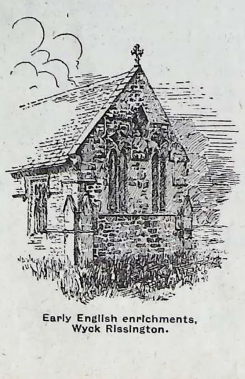 Early English enrichments, Wyck Rissington
