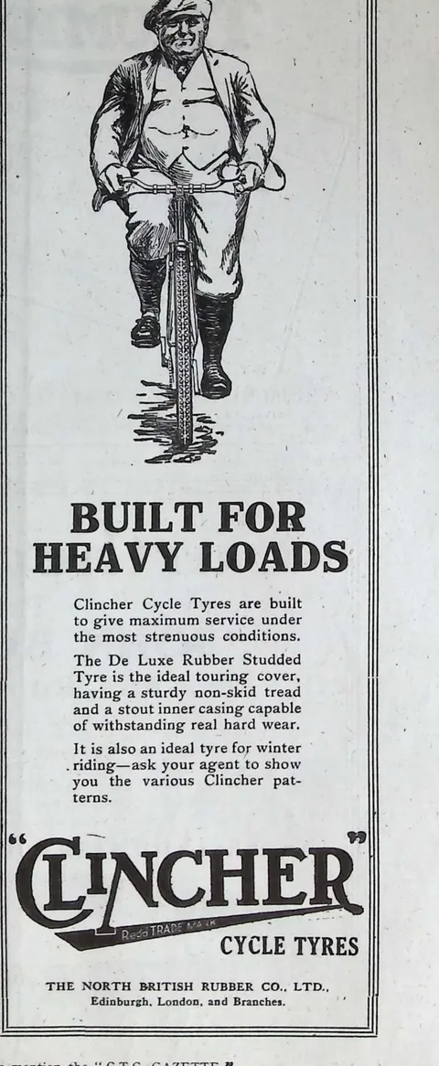 "Built for Heavy Loads" - Clincher Cycle Tyres
