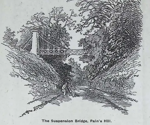 The Suspension Bridge, Pain's Hill