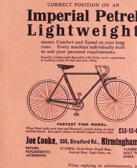 "Correct Position on an Imperial Petrel Lightweight"