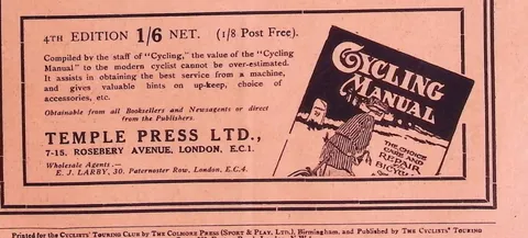 "Cycling Manual", 4th Edition - Temple Press