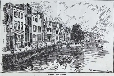 The Long Quay, Bruges