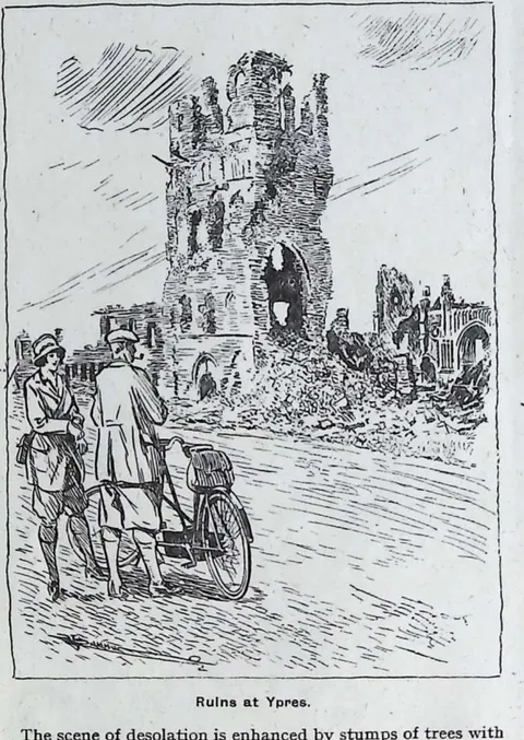 Ruins at Ypres