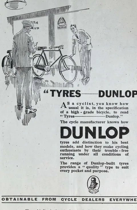 Dunlop "Tyres - Dunlop" advertisement