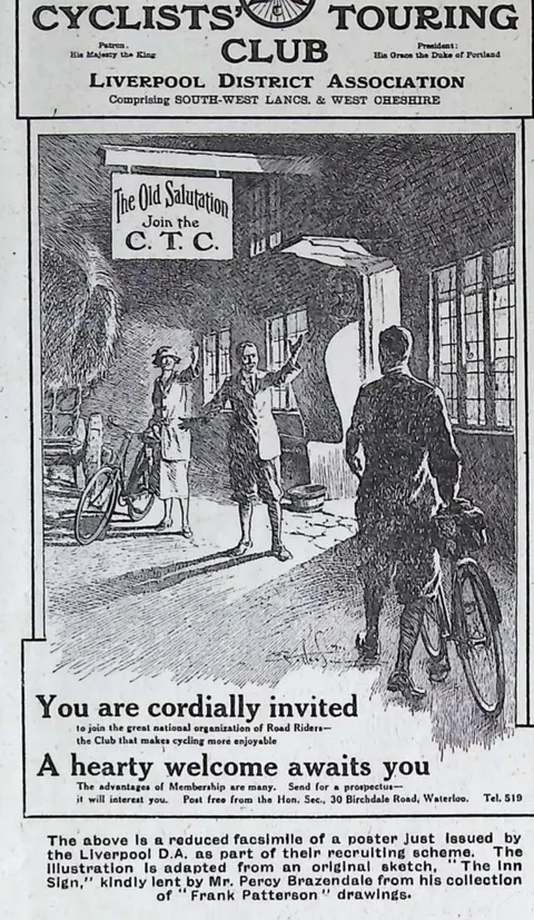 C.T.C. Liverpool District Association recruiting advertisement