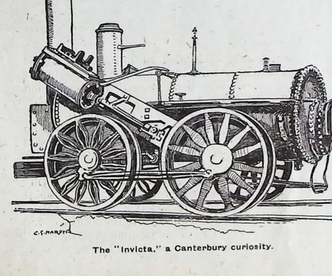 The "Invicta," a Canterbury curiosity