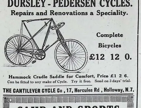 Dursley-Pedersen Cycles advertisement