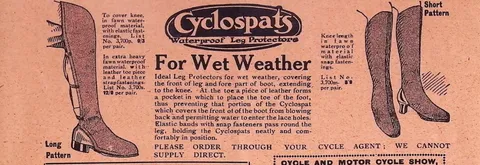 Cyclospats advertisement