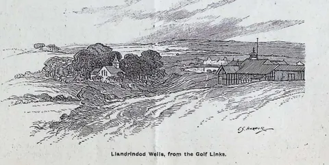 Llandrindod Wells, from the Golf Links