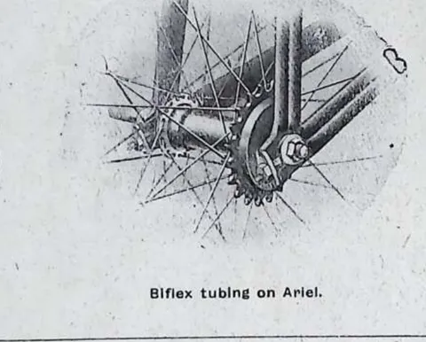 Biflex tubing on Ariel