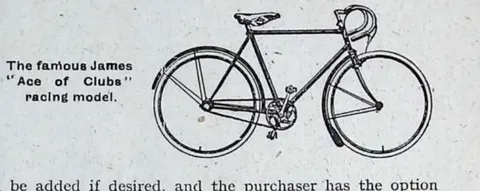 The James 'Ace of Clubs' racing model